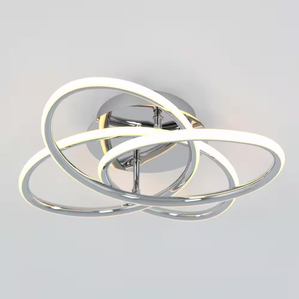 Swirl Butterfly LED Flush Mount