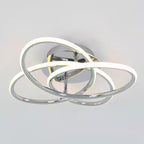 Swirl Butterfly LED Flush Mount