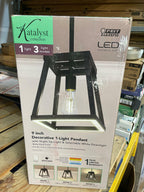 Matte Black LED Pendant Light by Feit Electric