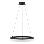 Home Decorators Collection Kipling 35-Watt Integrated LED Black Modern Pendant