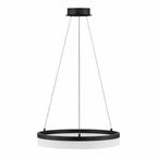 Home Decorators Collection Kipling 35-Watt Integrated LED Black Modern Pendant