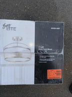 12 in. Gold Semi-Flush Mount