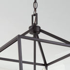 Home Decorators Collection 4- Light Bronze Caged Chandelier