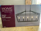 Weyburn 5-Light Bronze Caged Island Chandelier------Great deal