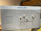 Kichler Lighting 5-Light Chandelier in Polished Nickel