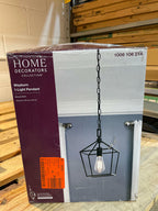 Hampton Bay Lighting 1-Light Bronze Mini Pendant (16201)