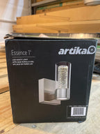 Essence 4.92 in. Brushed Nickel LED Vanity Wall Light